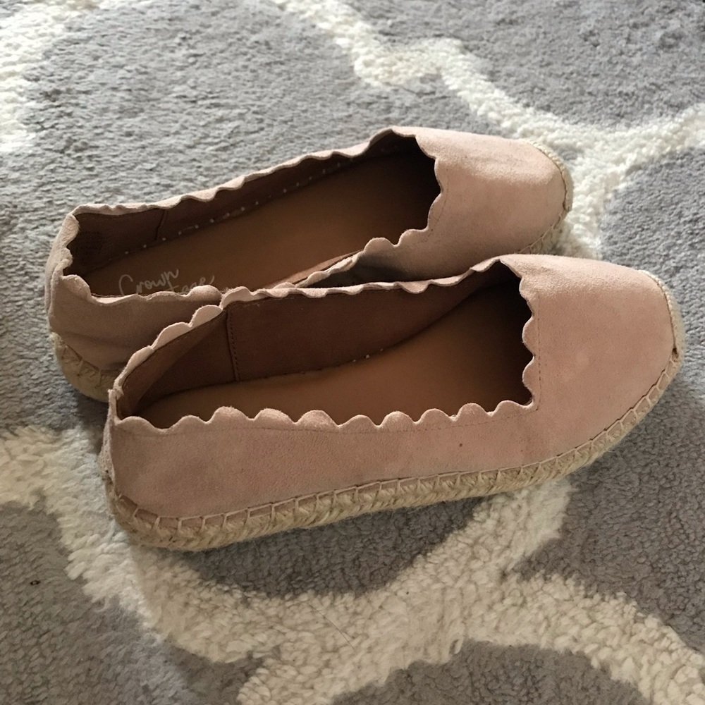 CROWN VINTAGE BRAE ESPADRILLE PLATFORM SLIP-ON